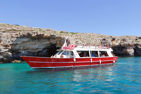 Tour in Mini Crociera per le grotte di Santa Maria di Leuca